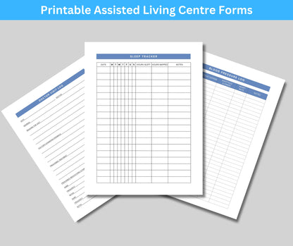 Senior Care & Assisted Living Centre Forms and Management App