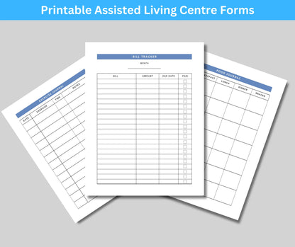 Senior Care & Assisted Living Centre Forms and Management App