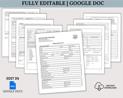 Clinic Software with Patient Forms and Documentation Templates