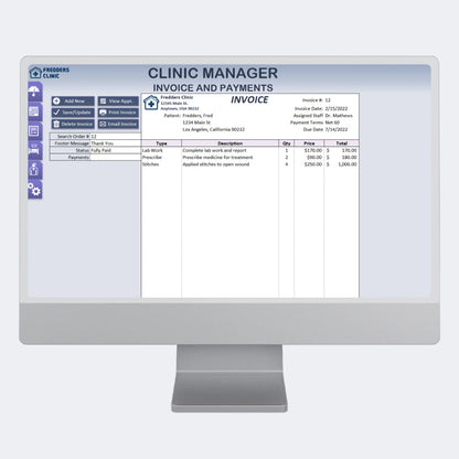 Clinic Manager Pro Software & Forms