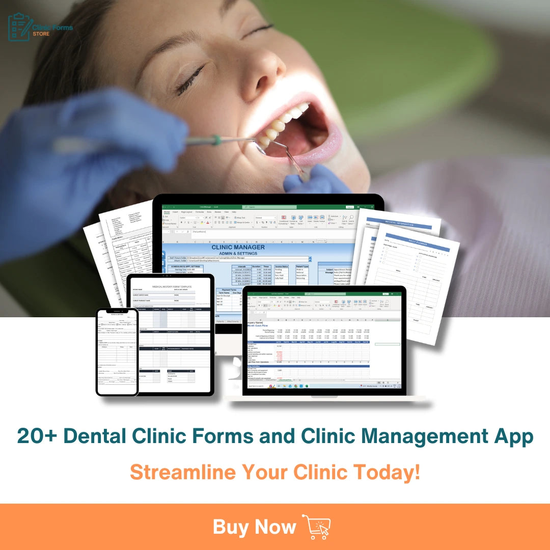 Dental Clinic Forms and Clinic Management App