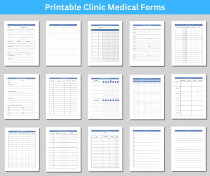 All in One Clinic Forms in Doc Format 